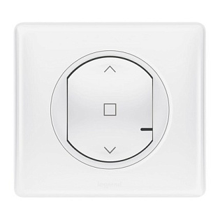 Умный выключатель жалюзи 2А 230В Celiane with NETATMO, белый