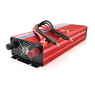 Инвертор напряжения NV-5000(2500Вт), 12 / 220V, approximated, 2 универсальные розетки, клемы, Box