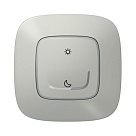Умный беспроводной сценарный выключатель "День/Ночь" Valena Allure with NETATMO, алюминий