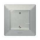 Умный беспроводной сценарный выключатель "День/Ночь" Valena Life with NETATMO, алюминий