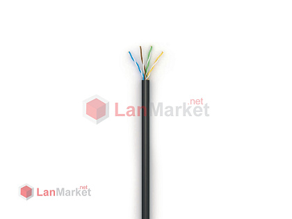 Ok-net КПП-ВП (100) 4х2х0,64, внешний, UTP Медь, ПЭ, cat.5Е, бухта 305 м
