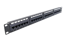 Патч-панель 24 порта UTP кат 5Е 19"