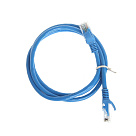 Патч-корд литий, UTP, RJ45, Cat.6, 1m, синій, Cu (мідь) 