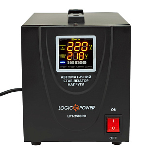 Стабилизатор напряжения LPT-2500RD BLACK (1750W)
