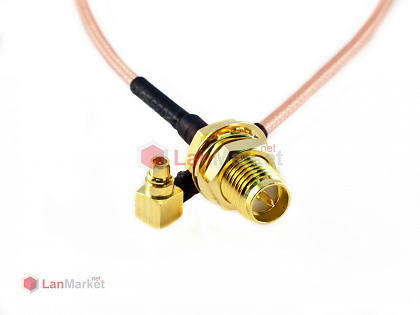 пигтейл с mmcx на RP-SMA(Male)