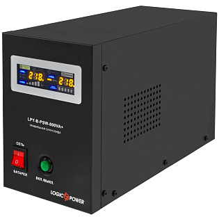 ИБП LPY-B-PSW-800VA+  (560Вт) 5A/15A с правильной синусоидой 12В