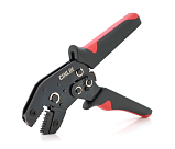 Инструмент обжимной SN-02WF для обжимки клемм, 0.14-2.5mm2, Black-red