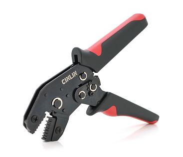 Инструмент обжимной SN-02WF для обжимки клемм, 0.14-2.5mm2, Black-red