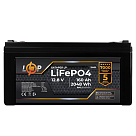 Акумулятор LP LiFePO4 12,8V - 160 Ah (2048Wh) (BMS 80A/40А) пластик для ДБЖ