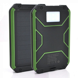 Power bank 30000 mAh Solar, (5V / 200mA), 2xUSB, 5V / 1A / 2,1A, USB &amp;lt;-&amp;gt; microUSB, уда