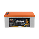 Аккумулятор LP LiFePO4 25,6V - 160 Ah (4096Wh) (BMS 200A/100А) пластик LCD Smart BT