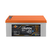 Акумулятор LP LiFePO4 25,6V - 160 Ah (4096Wh) (BMS 200A/100А) пластик LCD Smart BT