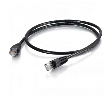 Патч-корд литой, UTP, RJ45, Cat.6, 5m, чорный, Cu (медь) Q150