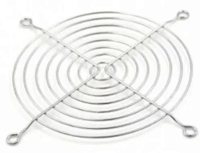 Решетка металлическая для вентилятора 12см