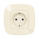 Розумна розетка 2К + З (Valena Allure with NETATMO), слонова кістка 