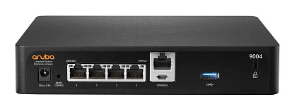 Шлюз HPE Aruba 9004 R1B21A (RW) 4-Port GbE RJ45 Gateway 2K Clients 32 APs (R1B21A)