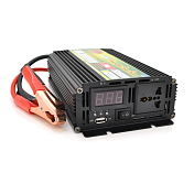 Инвертор напряжения Wm-5200(2500Вт)+Charge 10A, 12 / 220 с аппроксимированной синусоидой, 2 универса