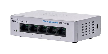 Коммутатор Cisco CBS110-5T-D-EU