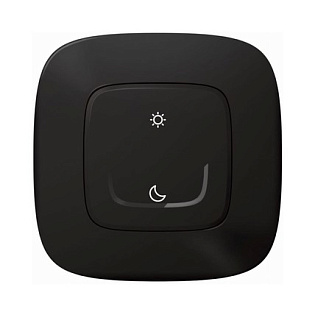Умный беспроводной сценарный выключатель "День/Ночь" Valena Allure with NETATMO, антрацит