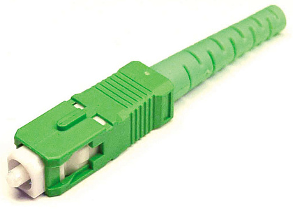 Коннектор SC/APC, SM, Simplex, 3 mm