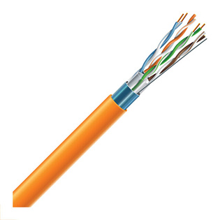 Кабель витая пара Cat. 6 F/UTP 4x2x0,54, LSZH (к), внутренний
