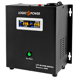 ИБП LPY-W-PSW-800VA+ (560Вт) 5A/15A с правильной синусоидой 12В