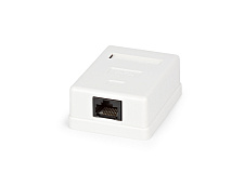 Розетка 8P8C RJ-45, кат 5Е, UTP, 1-порт