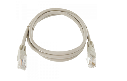 Патч-корд литой, CCA, UTP, RJ45, Cat.5e, 7m, серый Q200