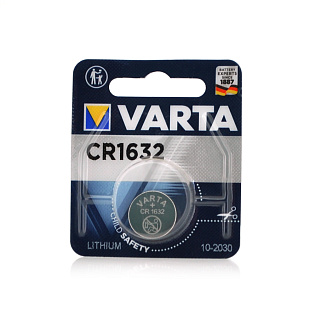 Батарейка литиевая Varta CR1632, 1 шт в блистере