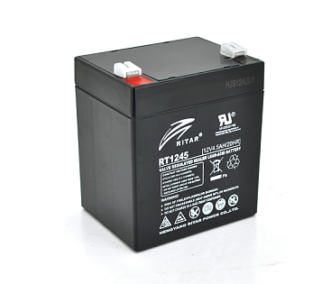 Аккумуляторная батарея AGM RT1245B, 12V