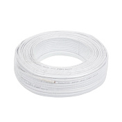 Телефонный кабель CCS, 26AWG, 4 жилы, 100 м, белый