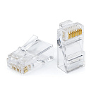 Конектор RJ45 8p8c, 23-24 AWG (0,57-0,50 мм), Cat. 6, 100 шт. 
