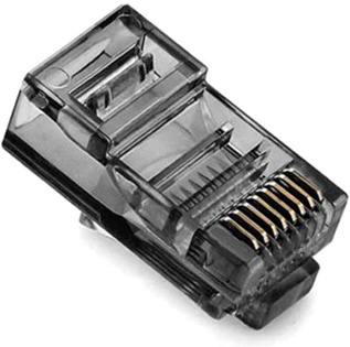 Коннектор RJ-45 8P8C UTP Cat-5 (100 шт/уп.) Q100 Black