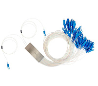 PLC Splitter (Сплиттер) 2x64, SC/UPC, 900 um, G657A