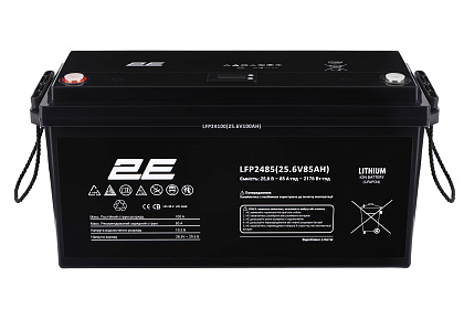 Аккумуляторная батарея 2E LFP24, 24V, 85Ah, LCD 8S