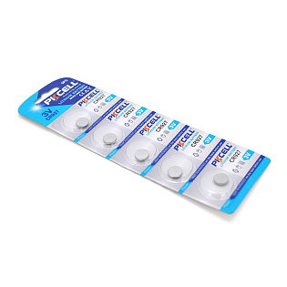 Батарейка литиевая PKCELL CR927, 5 шт в блистере (упак.100 штук)