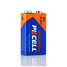 Батарейка щелочная PKCELL 9V/6LR61, крона, 1 штука shrink цена за shrink