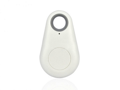 Портативная Bluetooth сигнализация - брелок FD-001, белая 