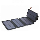 Power bank 12000 mAh Solar, (5V / 200mA), 2xUSB, 5V / 1A / 2.1A, USB <-> microUSB