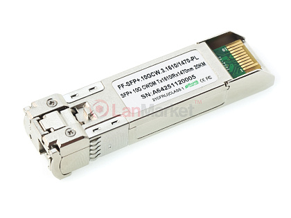 FF-SFP+.10GCW.20.1610/1470-PL (LC)