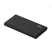 Power bank 20000mAh PZX-C158, USB-1A + mini USB + кабель USB micro, LED ліхтарик, Black, Blister-BOX