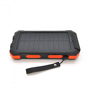 Power bank 20000 mAh Solar,(5V / 200mA), 2xUSB, 5V / 1A / 2,1A, USB <-> microUSB