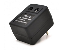 Преобразователь напряжения трансформаторный 50W Input 220 V/Output 110V, + универсальная розетка
