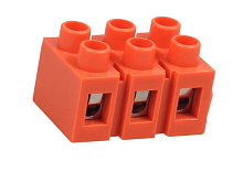 Клемний блок H2519-3P 36A/660V, матеріал мідь, переріз дроту 0.5-6мм2