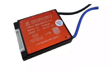 BMS плата DaLy Li-ion 48V 13S 20A симметрия