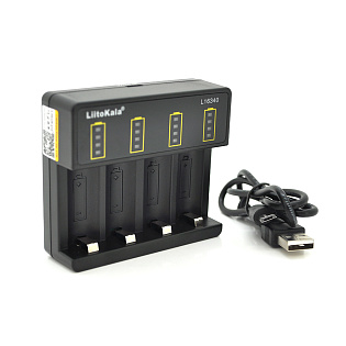 Зарядное устройство для Li-Ion аккумуляторов LiitoKala Lii-16340 5V 2A, BOX