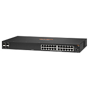 Комутатор HPE Aruba 6000, 24xGE, 4xGE SFP (R8N88A)