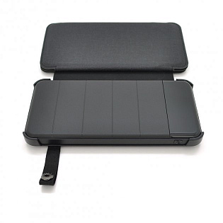 Power bank 12000 mAh Solar, (5V / 200mA), 2xUSB, 5V / 1A / 2.1A, USB &amp;lt;-&amp;gt; microUSB, уда