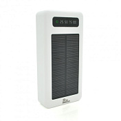 Power bank Solar PLO-SP20G 20000mAh, White, Blister