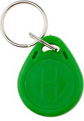 Безконтактний смарт-брелок Mifare 1K 13.56 МГц (зелений)